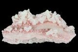 Pink Halite Crystal Plate - Trona, California #133600-1